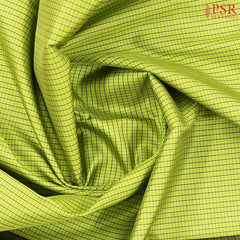 Lemon Green Kanchipuram Silk Saree