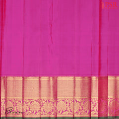 Vivid Sky Blue Bridal Kanjivaram Silk Saree