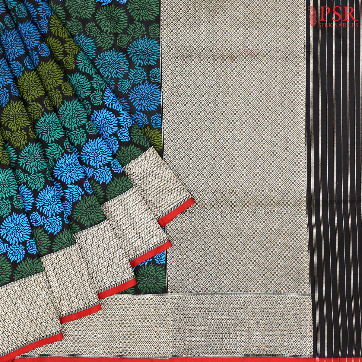 Black Banaras Silk Saree