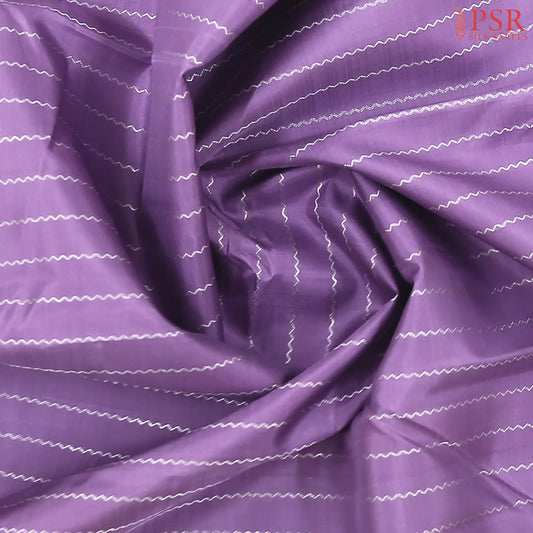 Lavender Kanchipuram Silk Saree