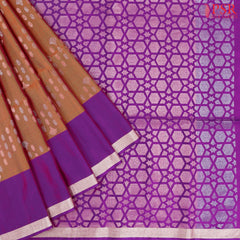 Autumn Copper Soft Silk Saree