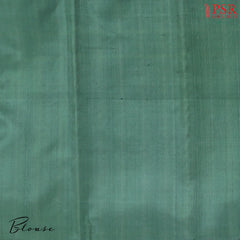 Bright Yellow Vazhainaar Silk Saree
