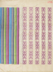 Multicolor Pochampally Silk Saree