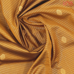 Mustard Brown Soft Art Silk Saree