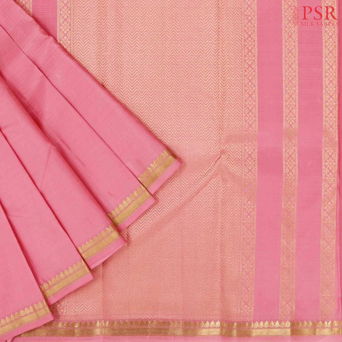 Light Pink Arani Silk Saree