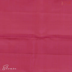 Raspberry Red Fancy Kanchipuram Silk Saree