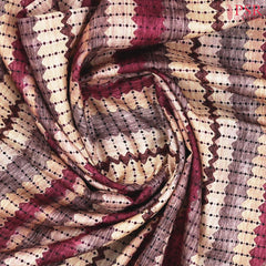 Rouge Pink Semi Dupion Saree