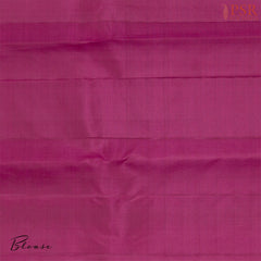 Turquoise Cyan Kanchipuram Silk Saree