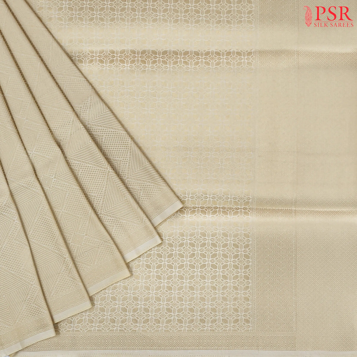 Kerala Beige Summer Silk Saree