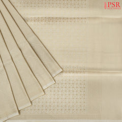 Kerala Beige Summer Silk Saree