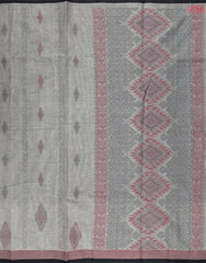 Dark Grey Kovai Cotton Saree