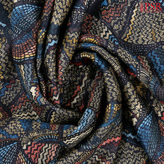 Black Munga Silk Saree