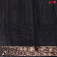 Tussar Beige Kadhi Tussar Silk Saree