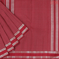 Maroon Kanchipuram Silk Saree