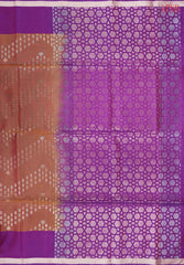 Autumn Copper Soft Silk Saree