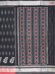 Black Pochampally Silk Saree