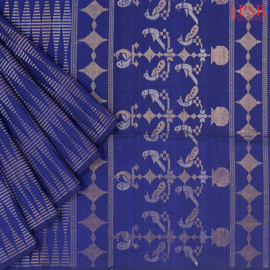 Carbon Blue Soft Silk Saree