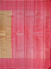 Tortilla Brown Bridal Kanchipuram Silk Saree