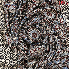 Black Modal Silk Saree