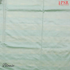 Beige & Mint Soft Art Silk Saree