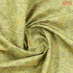 Limeade Kanchipuram Silk Saree