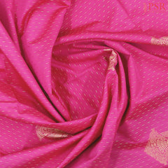Magenta Pink Soft Art Silk Saree