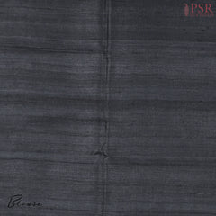 Royal Beige & Black Kadhi Tussar Silk Saree