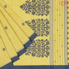 Corn Yellow Byloom Cotton Saree