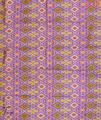 Iris Lavender Soft Patola Dress Material