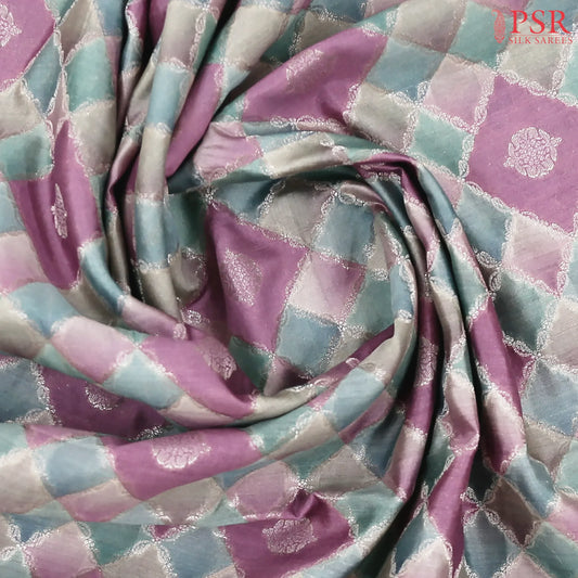 Orchid Purple Chiniya Silk Saree