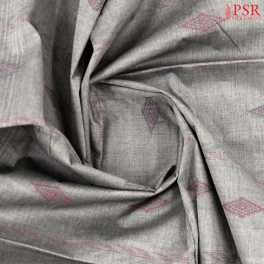 Dark Grey Kovai Cotton Saree