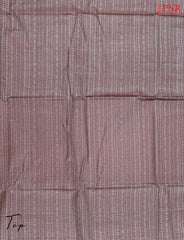 Brown Tassar Dress Material