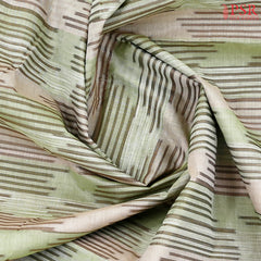 Light Green & Beige Kovai Cotton Saree