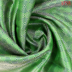 Green Kanchipuram Jacquard Silk Saree