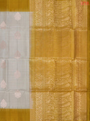Light Grey Soft Silk Saree