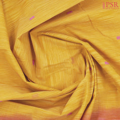 Yellow Kanchi Cotton Saree