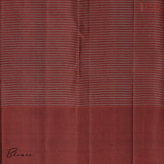 Fossil Grey Kanchipuram Silk Saree