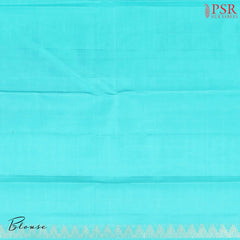 Byzantium Purple Kanchipuram Silk Saree