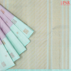 Patel Lilac Kanchipuram Silk Saree
