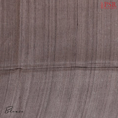 Taupe Kadhi Tussar Silk Saree
