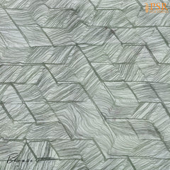 Mint & Pastel Olive Yellow Organza Saree