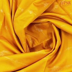 Amber Yellow Soft Art Silk Saree