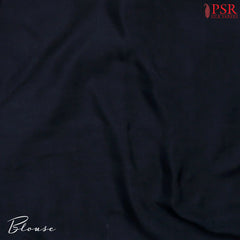 Black Semi Banaras Saree