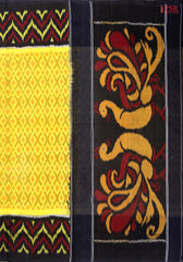 Ikkat Cotton - Yellow
