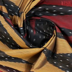 Black Patola Silk Cotton Saree