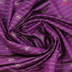 Dark Purple Jute Art Silk Saree