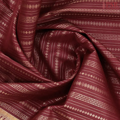 Auburn Fancy Kanchipuram Silk Saree