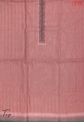 Maroon Tissue Dress Material