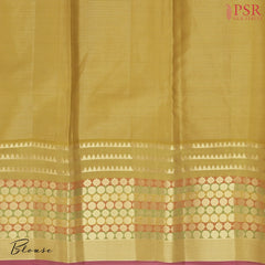 Aubergine Purple Fancy Kanchipuram Silk Saree