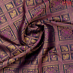 Black Kanchipuram Silk Saree